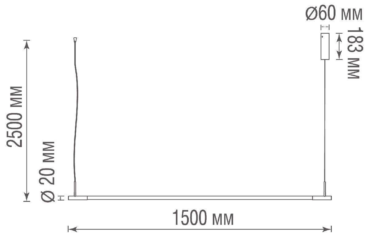 Подвесной светильник Donolux Supreme DL20591S150WW30 Brass
