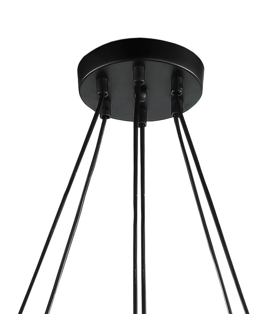 Подвесная люстра Lumien Hall Нерей 4001/4P-BK-GD