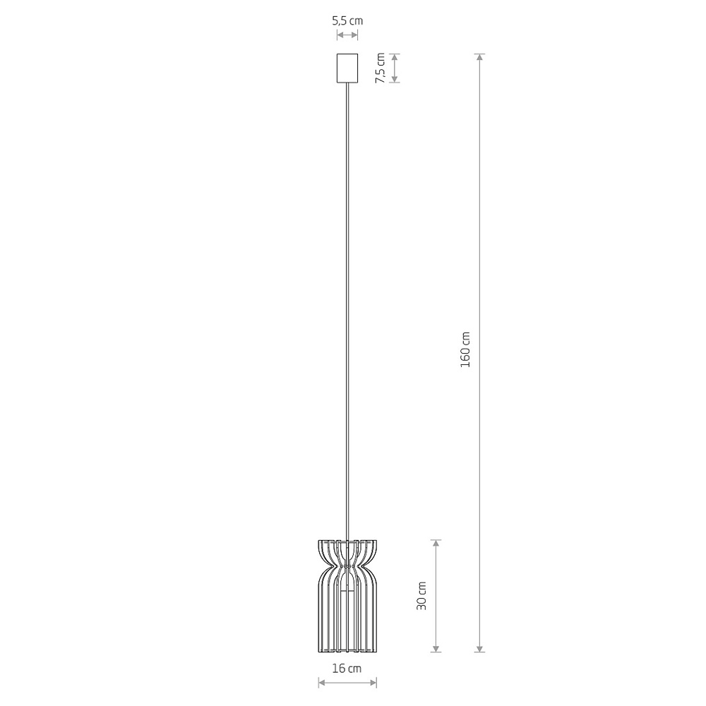 Подвесной светильник Nowodvorski Kymi B 10571