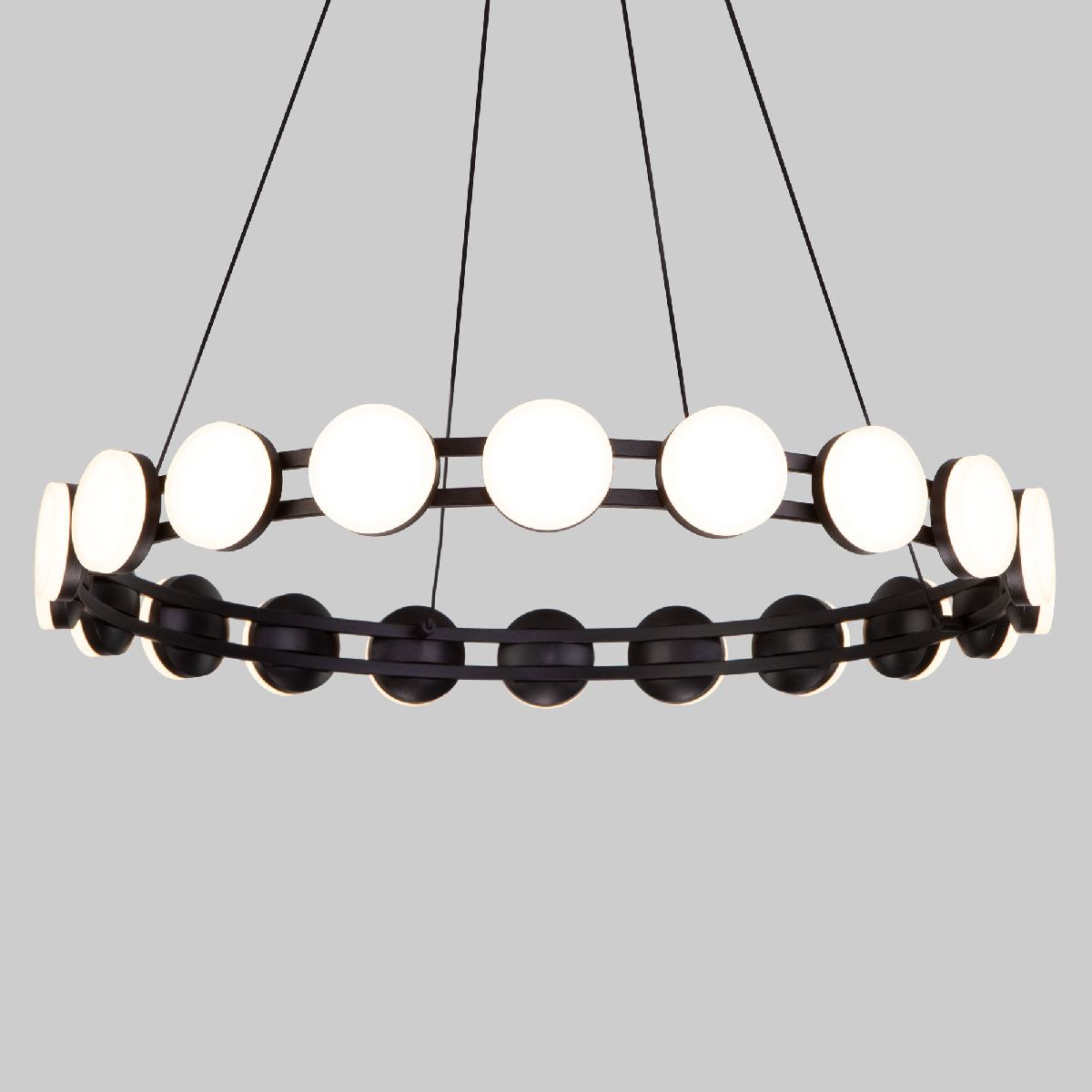 Подвесная люстра Eurosvet Tapioca 90332/20 черный a068074