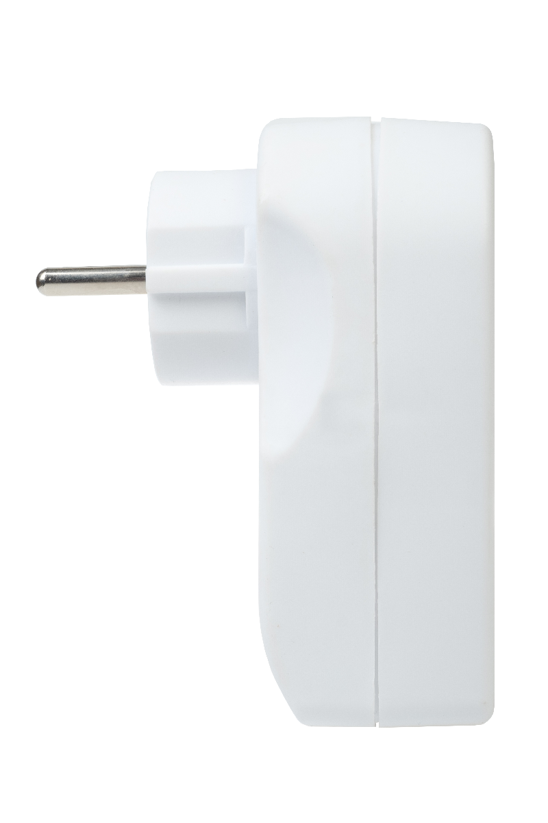 Адаптер 1 гнездо + 2 USB порта на евро вилку Duwi 27418 6