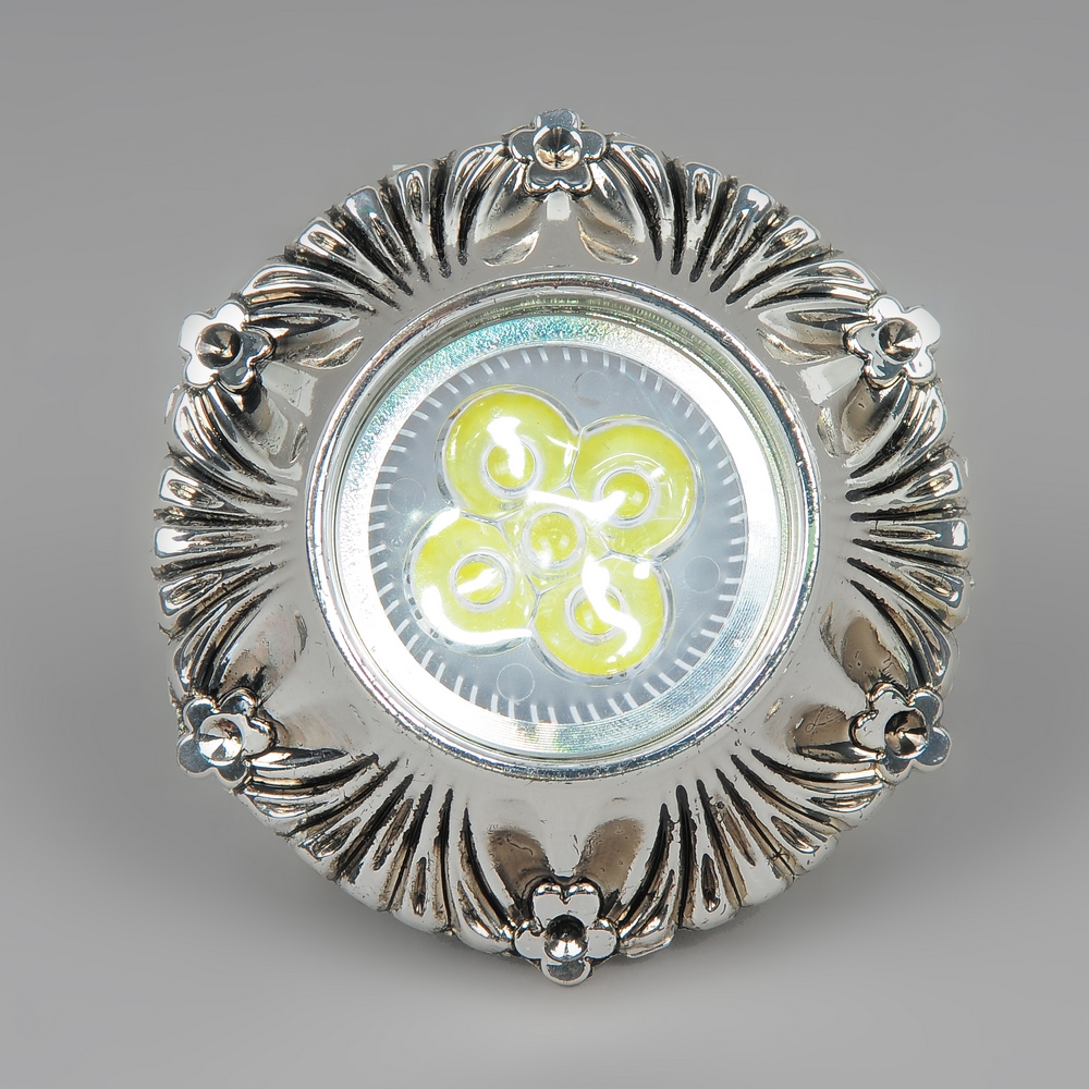 Встраиваемый светильник Elvan TCH-001-MR16-5.3-Si