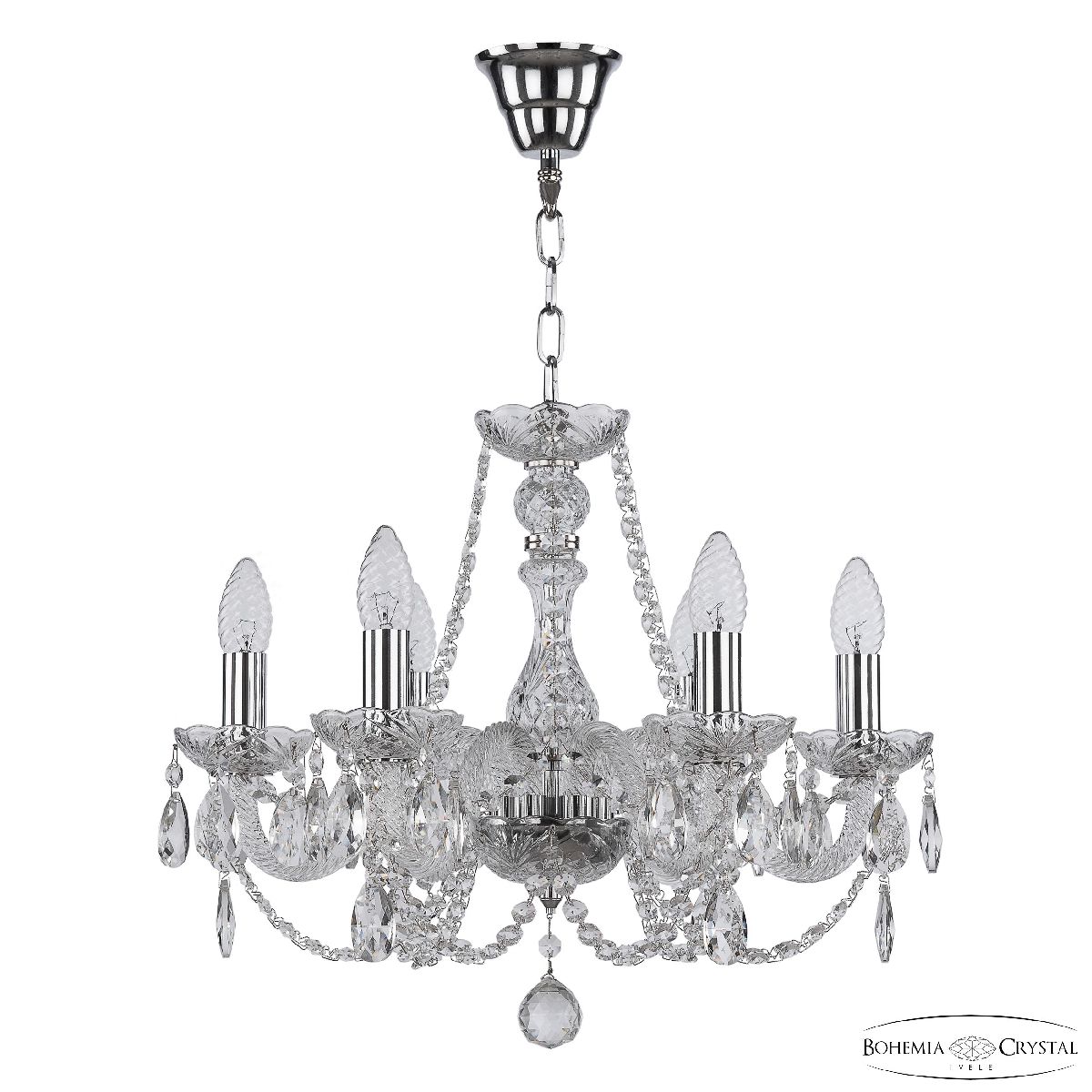 Подвесная люстра Bohemia Ivele Crystal 101/6/165 Ni