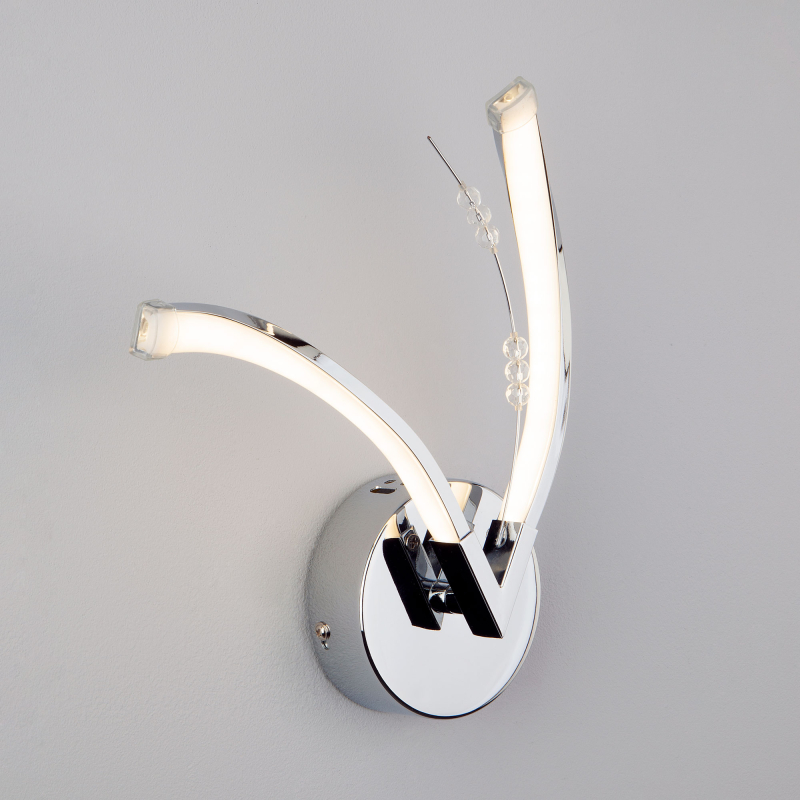 Настенный светильник Eurosvet Twist 90086/2 хром