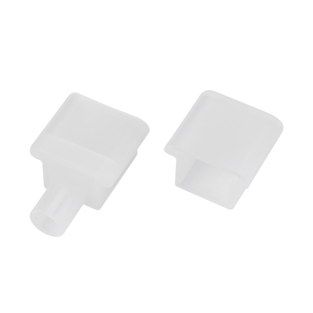 Заглушка Arlight MOONLIGHT-T-CAP-10x10mm-TOP-S-SET (Силикон) 055685