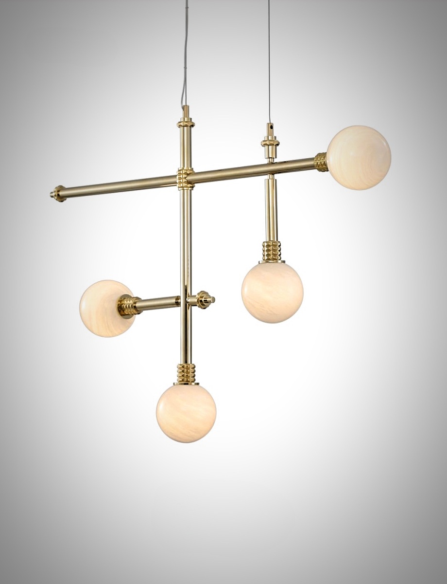 Подвесной светильник Mizi'en Lizze MZ121730-4-1000