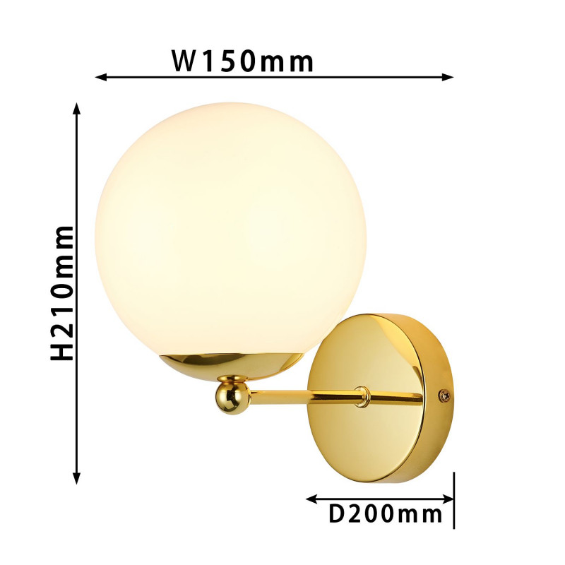 Бра шар Favourite Undine 2811-1W