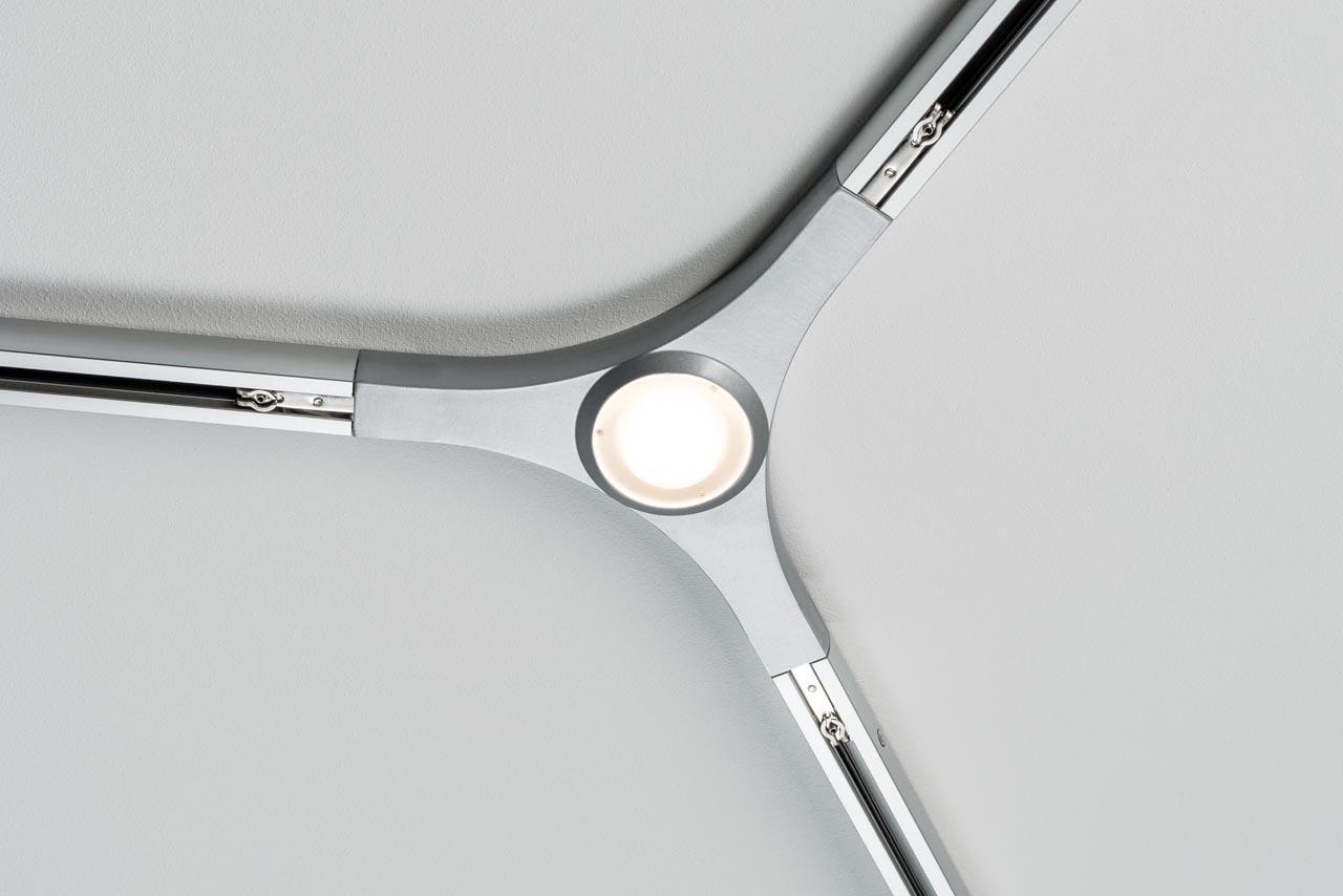 Трековый светодиодный светильник Paulmann URail Y-Verbinder 95481