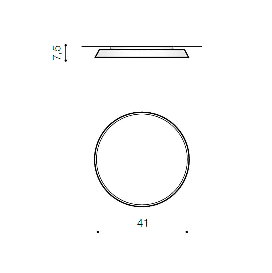 Накладной светильник Azzardo Cortona 41 4000K AZ2736