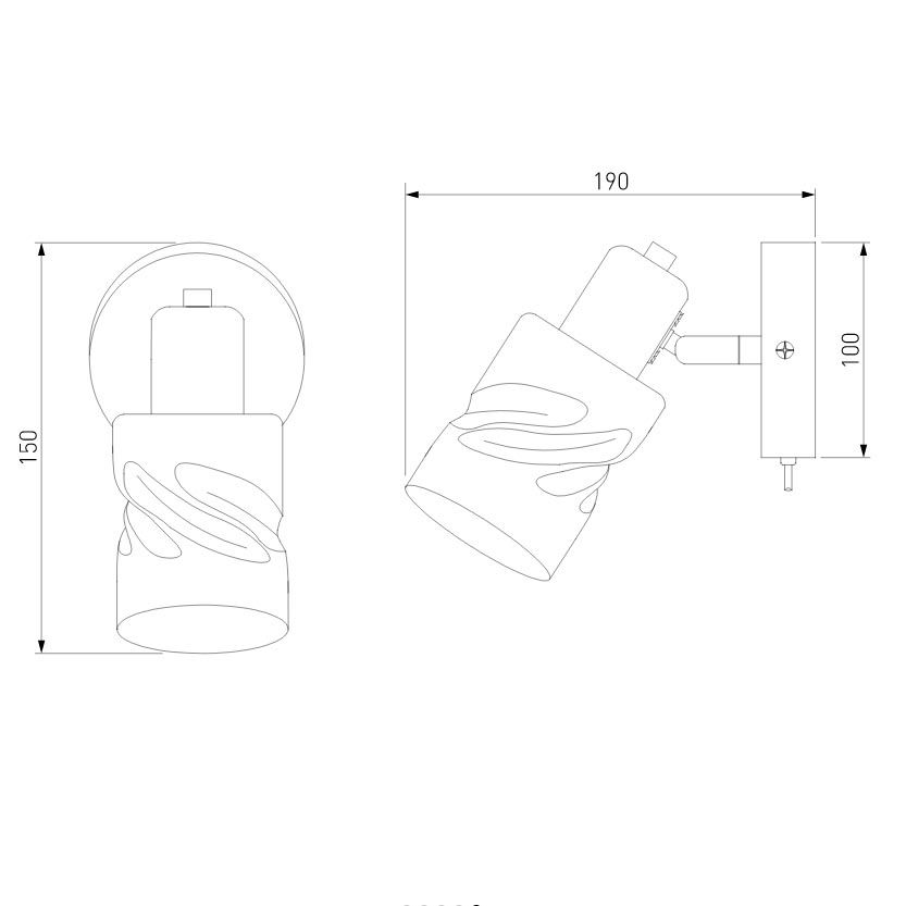 Спот Eurosvet Ansa 20120/1 хром