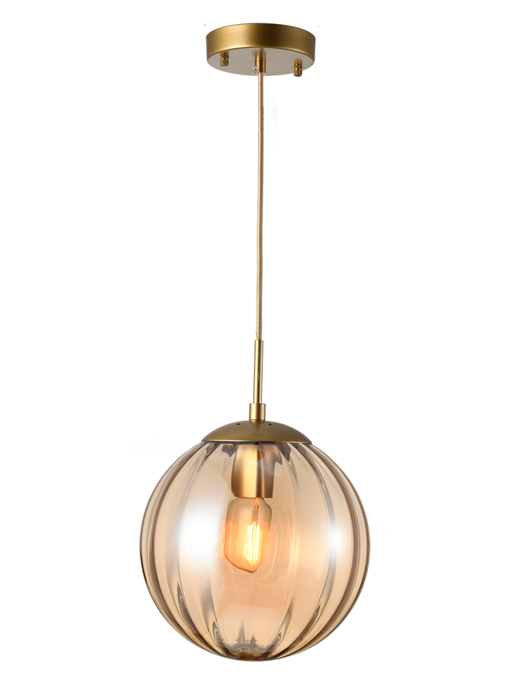 Подвесной светильник Elvan PD-9932-E27-BrAmb