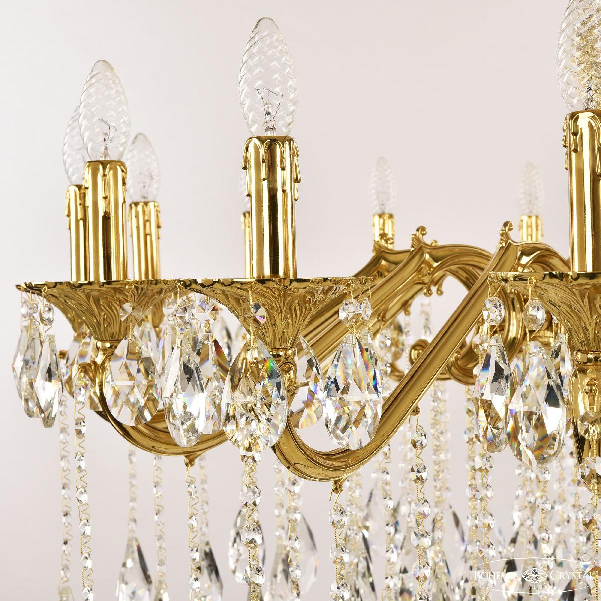 Подвесная люстра Bohemia Ivele Crystal Verona 72302/16/360 A G