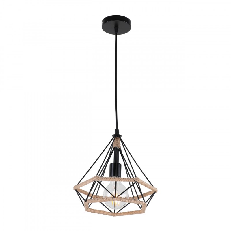 Подвесной светильник IMEX MD.3141-1-P BK+BR