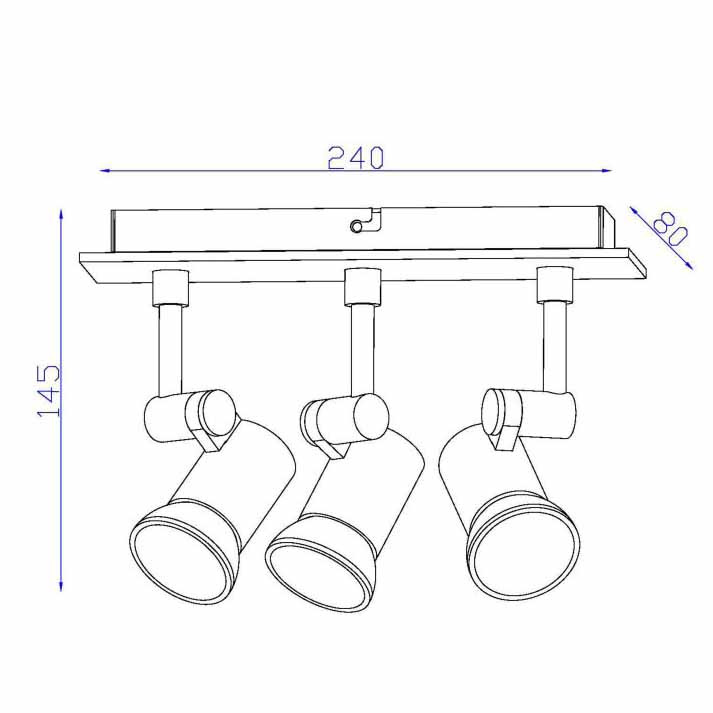 Светодиодный спот Lucide Noxx Led 10916/15/12