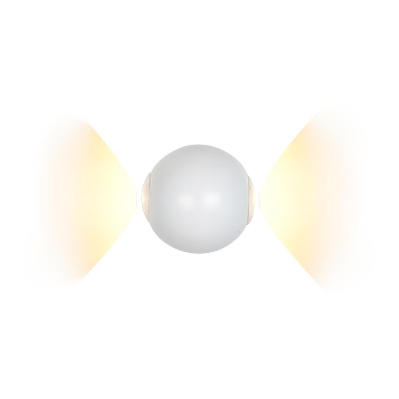 Настенный светодиодный светильник iLedex Rainbow ZD8168-6W WH