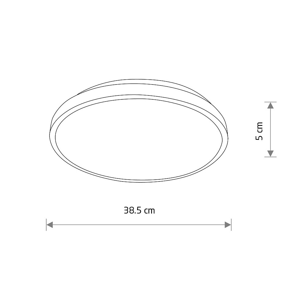 Потолочный cветильник Nowodvorski Agnes Round Led Pro Black 10972
