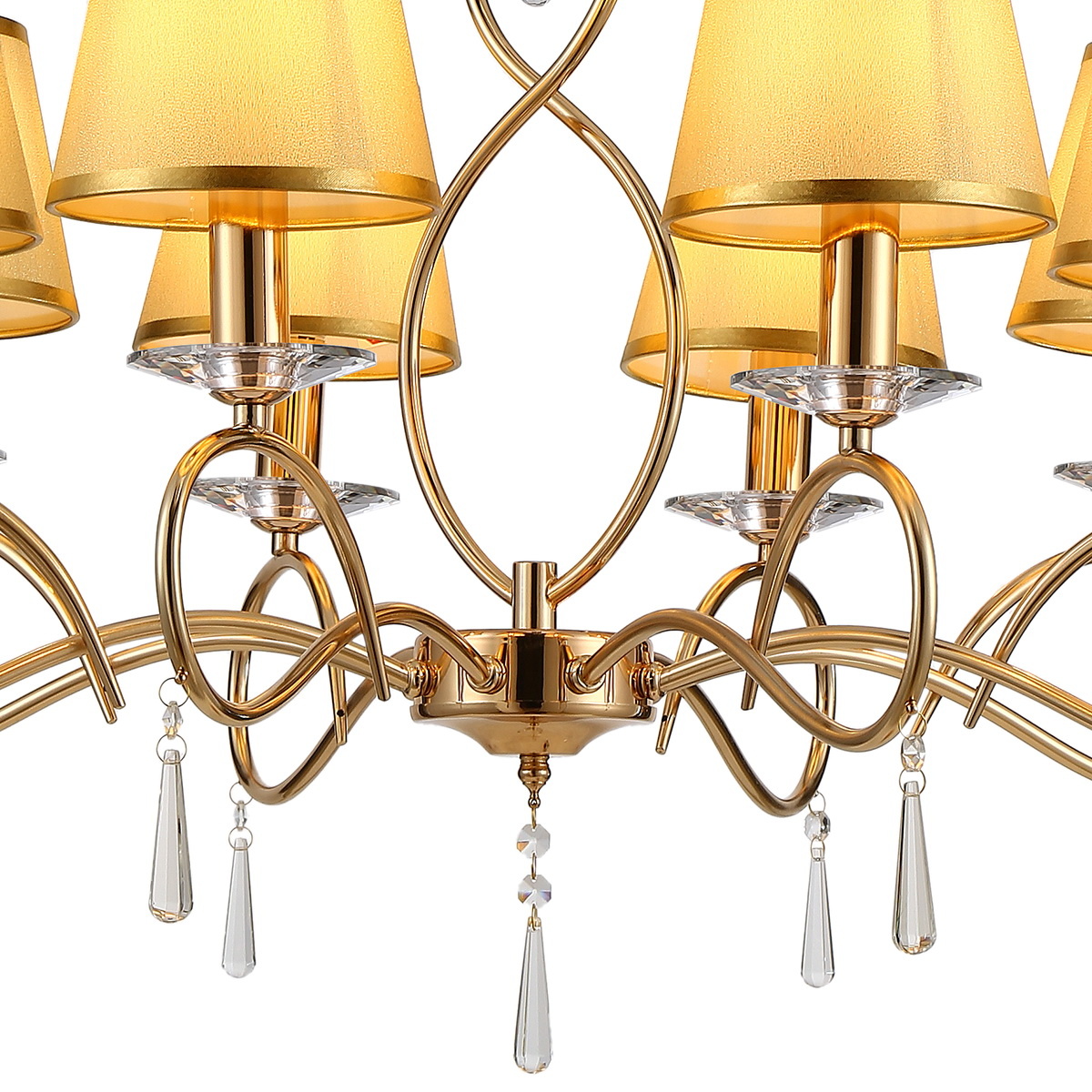 Подвесная люстра Illumico IL5271-8P-27 GD