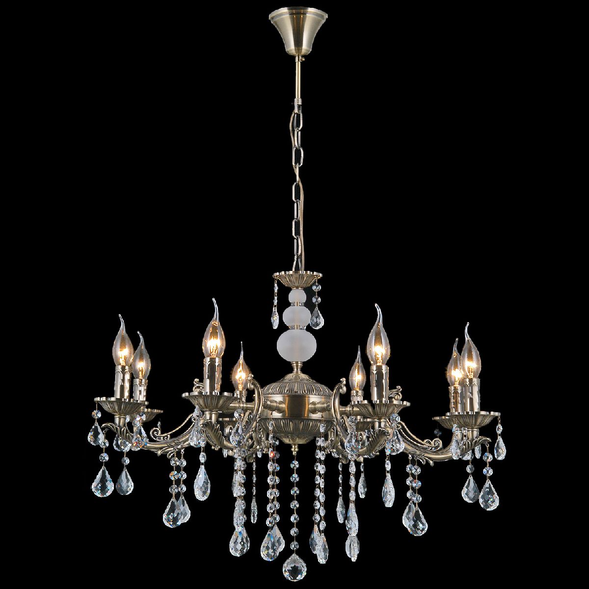 Подвесная люстра Illumico IL9927-8PSQ-24 AB CASTOR