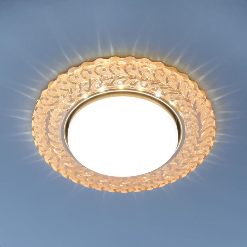 Встраиваемый светильник Elektrostandard 3027 GX53 GC тонированный 4690389134029