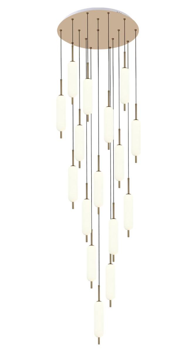 Каскадная люстра Alfa Light F2524-35