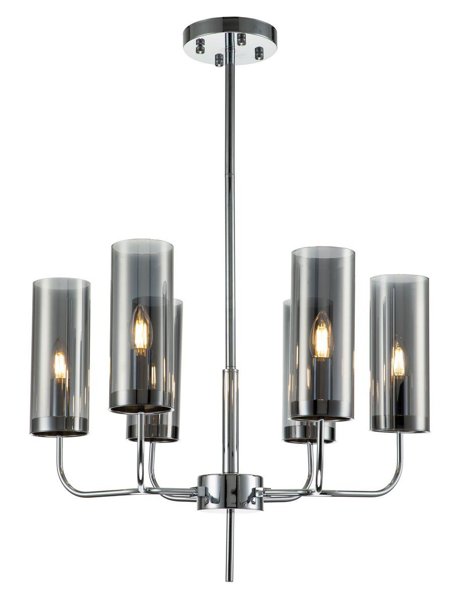 Люстра на штанге Indigo Balletto 13014/6R Chrome V000257