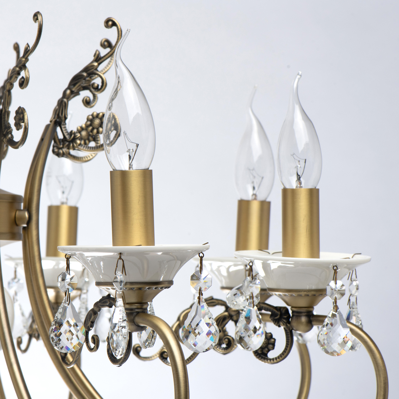 Подвесная люстра MW-Light Свеча 683012508