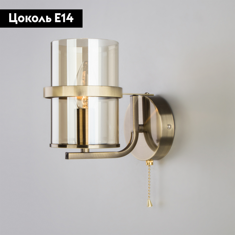 Бра Eurosvet 60085/1 античная бронза