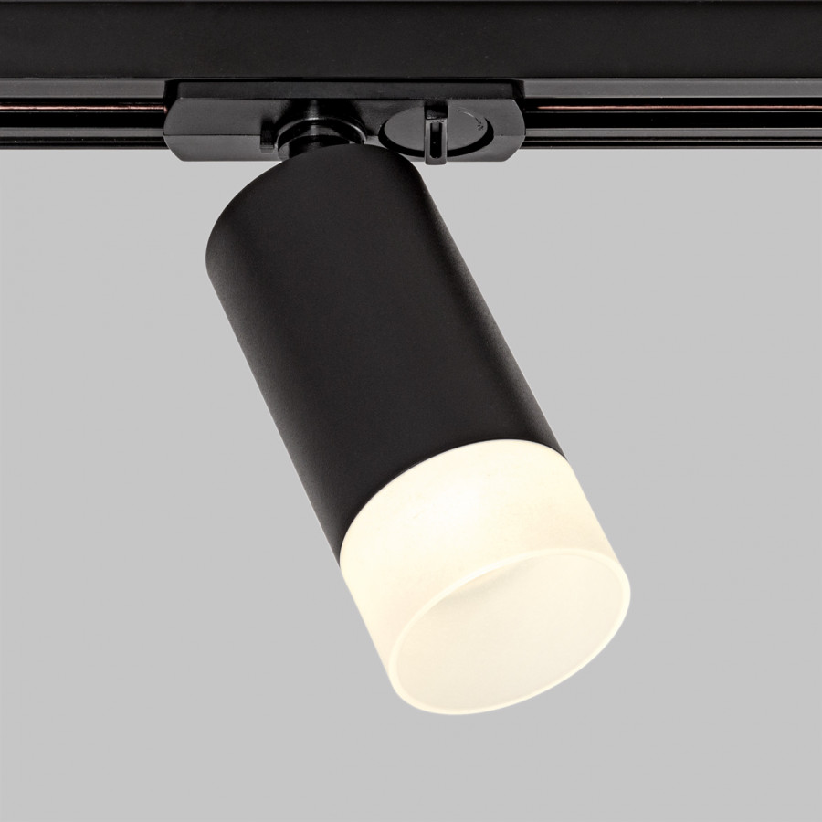 Трековый однофазный светильник IMEX Leon GU10 IL.0010.0014 BK