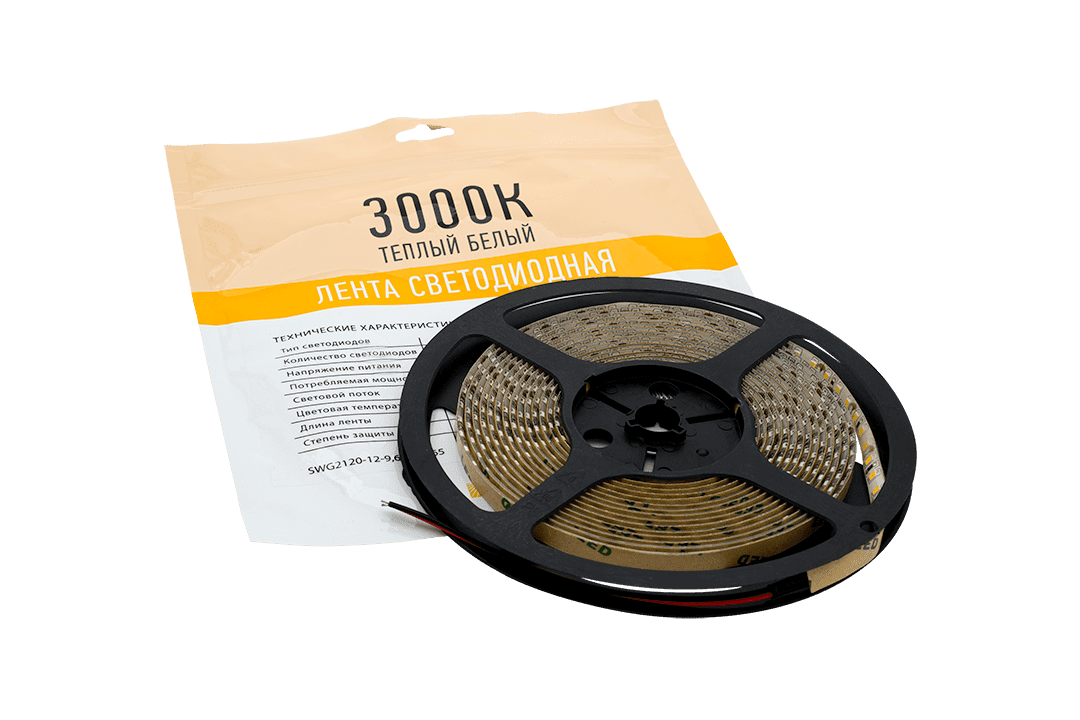 Светодиодная лента SWG SWG2120-12-9.6-WW-65-M 009239