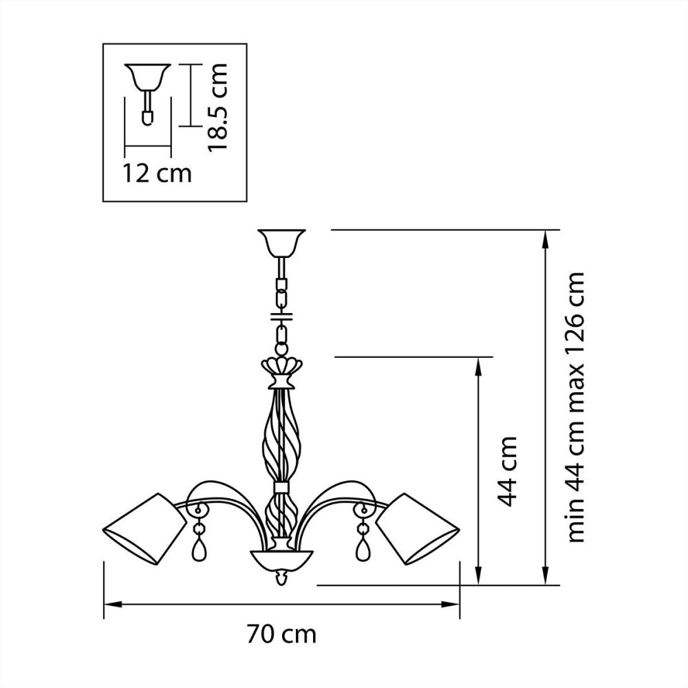 Подвесная люстра Lightstar Esedra 796153
