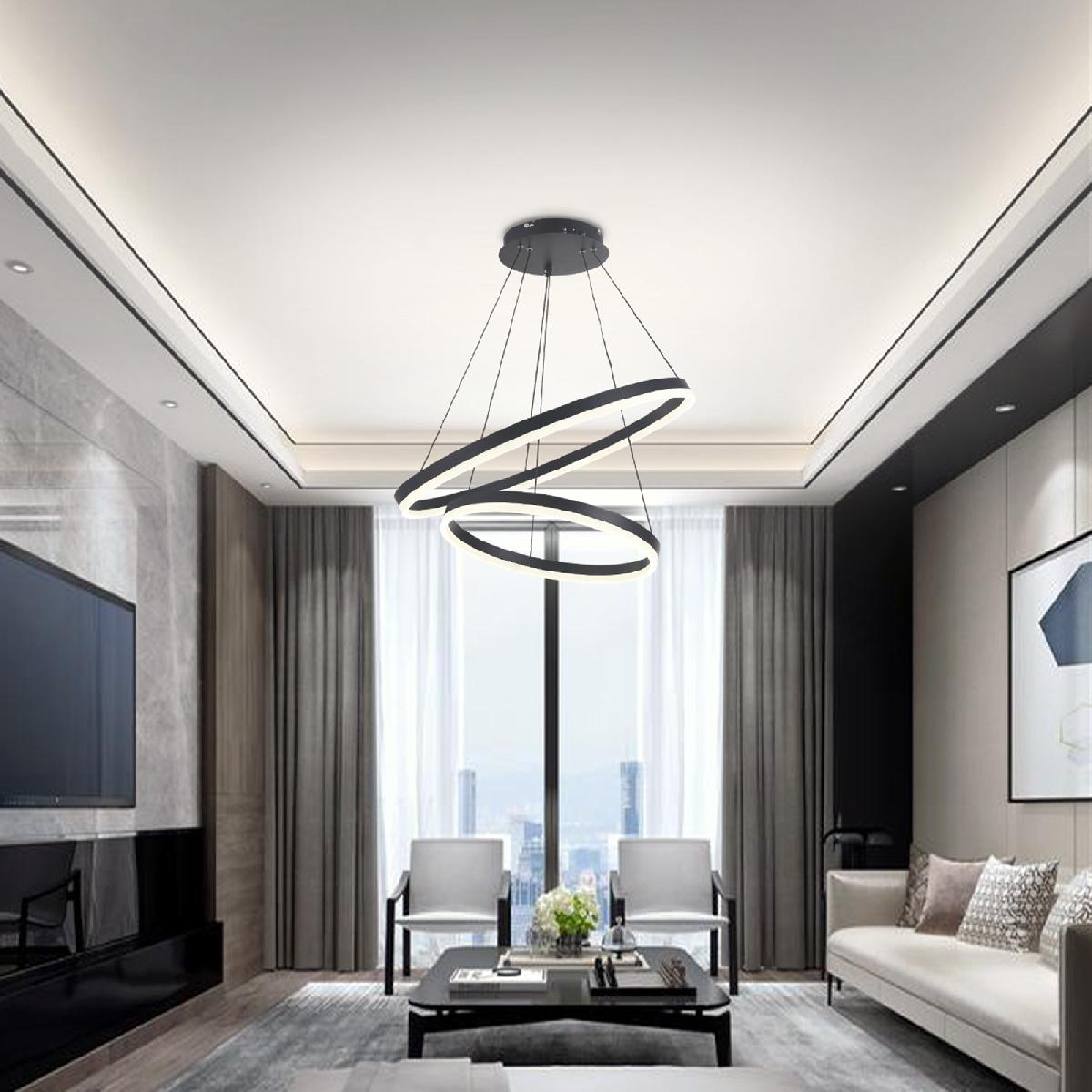 Подвесная люстра Natali Kovaltseva Oreol LED LAMPS 81298