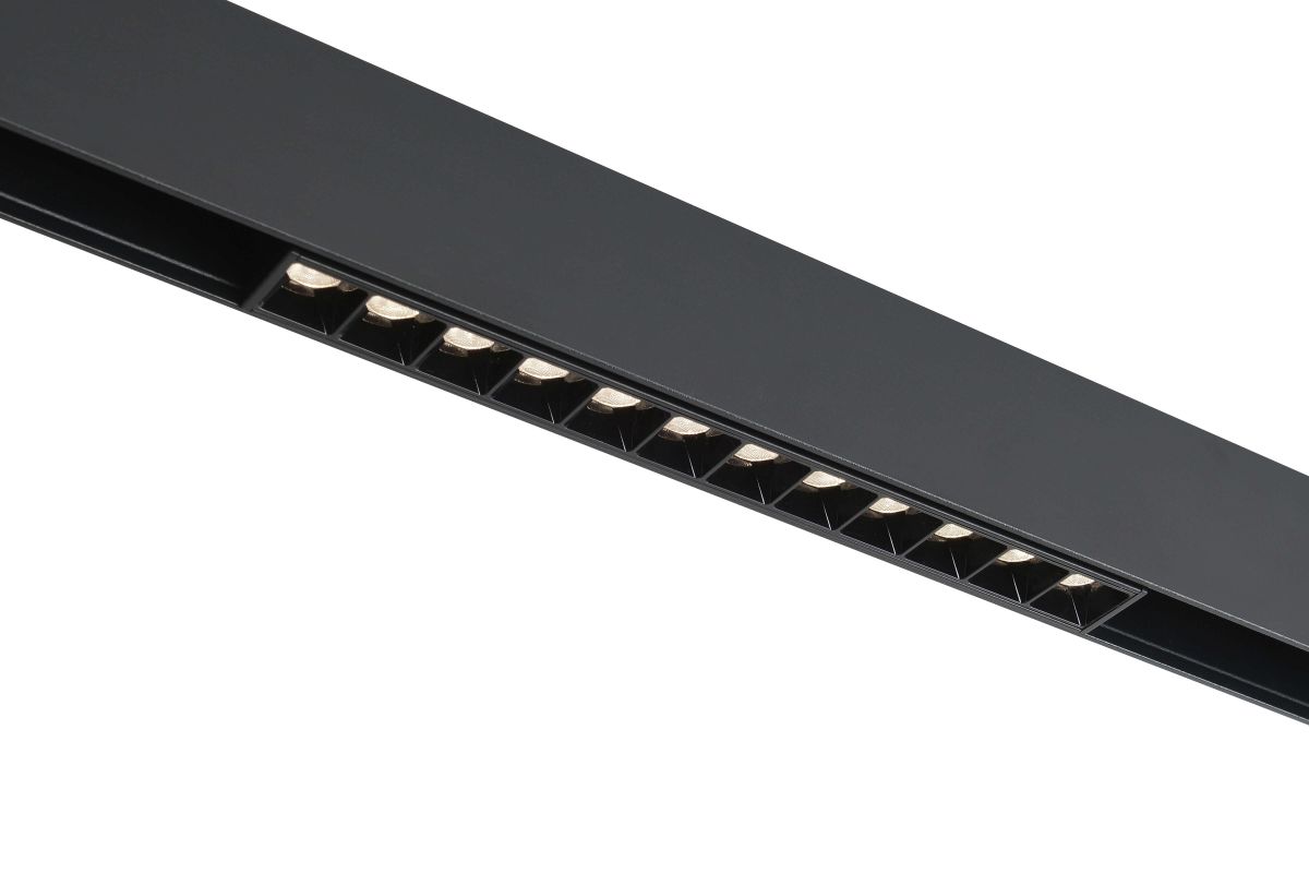 Трековый магнитный светильник Crystal Lux Space CLT 0.33 001 12W BL T 3CCT-SMART