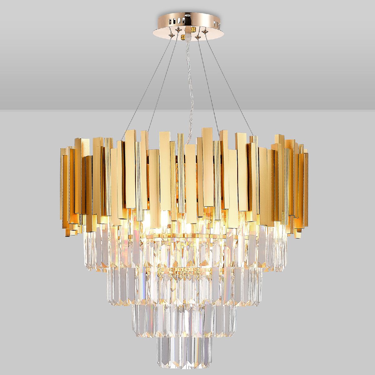 Подвесная люстра Natali Kovaltseva Bellezza BELLEZZA 81427/8C GOLD