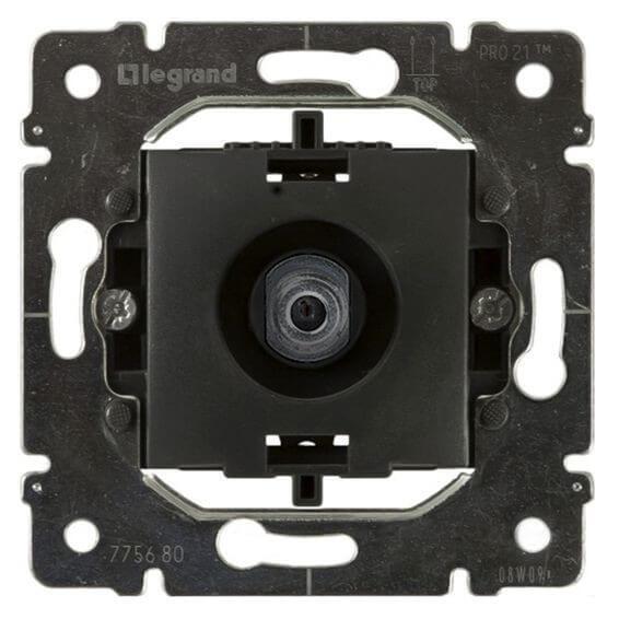 Розетка TV оконечная Legrand Galea Life тип F Звезда 775680