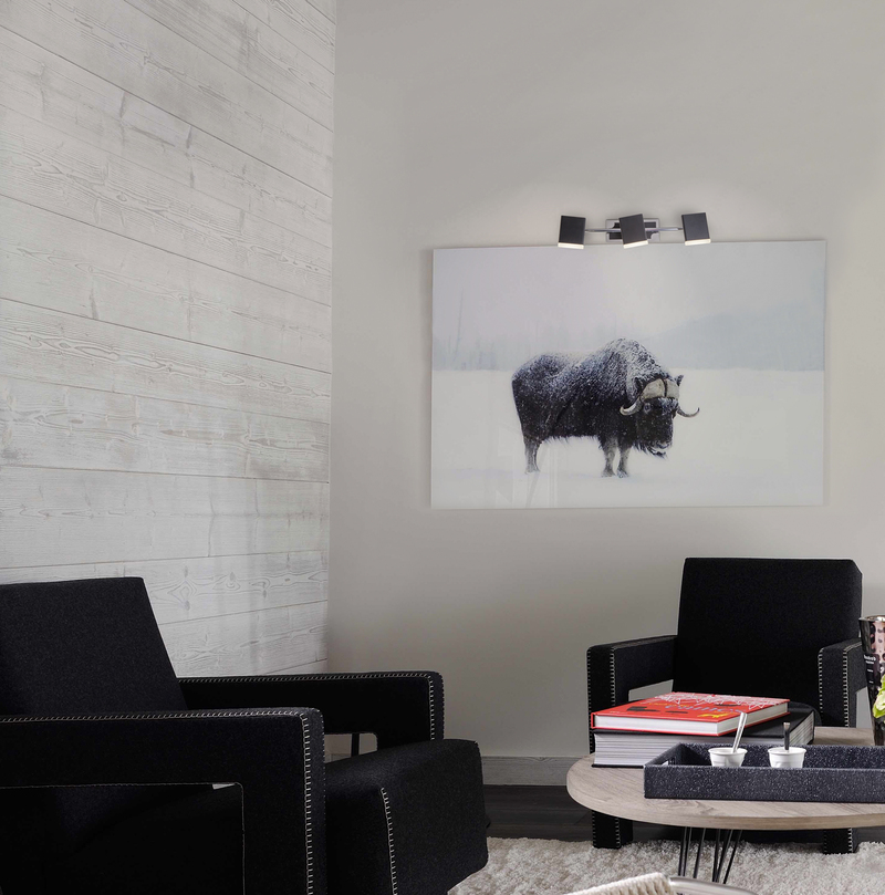 Настенный светодиодный светильник Eurosvet Collin 20000/3 черный