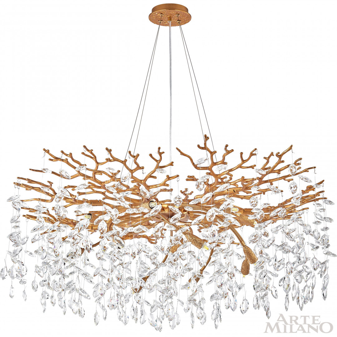 Подвесная люстра Arte Milano Milan 231901/D1000/14/B Pa