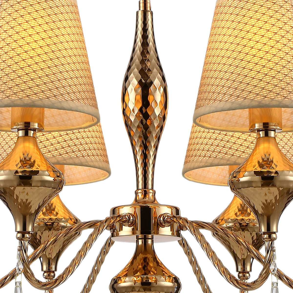 Подвесная люстра Illumico IL6176-6P-27 GD