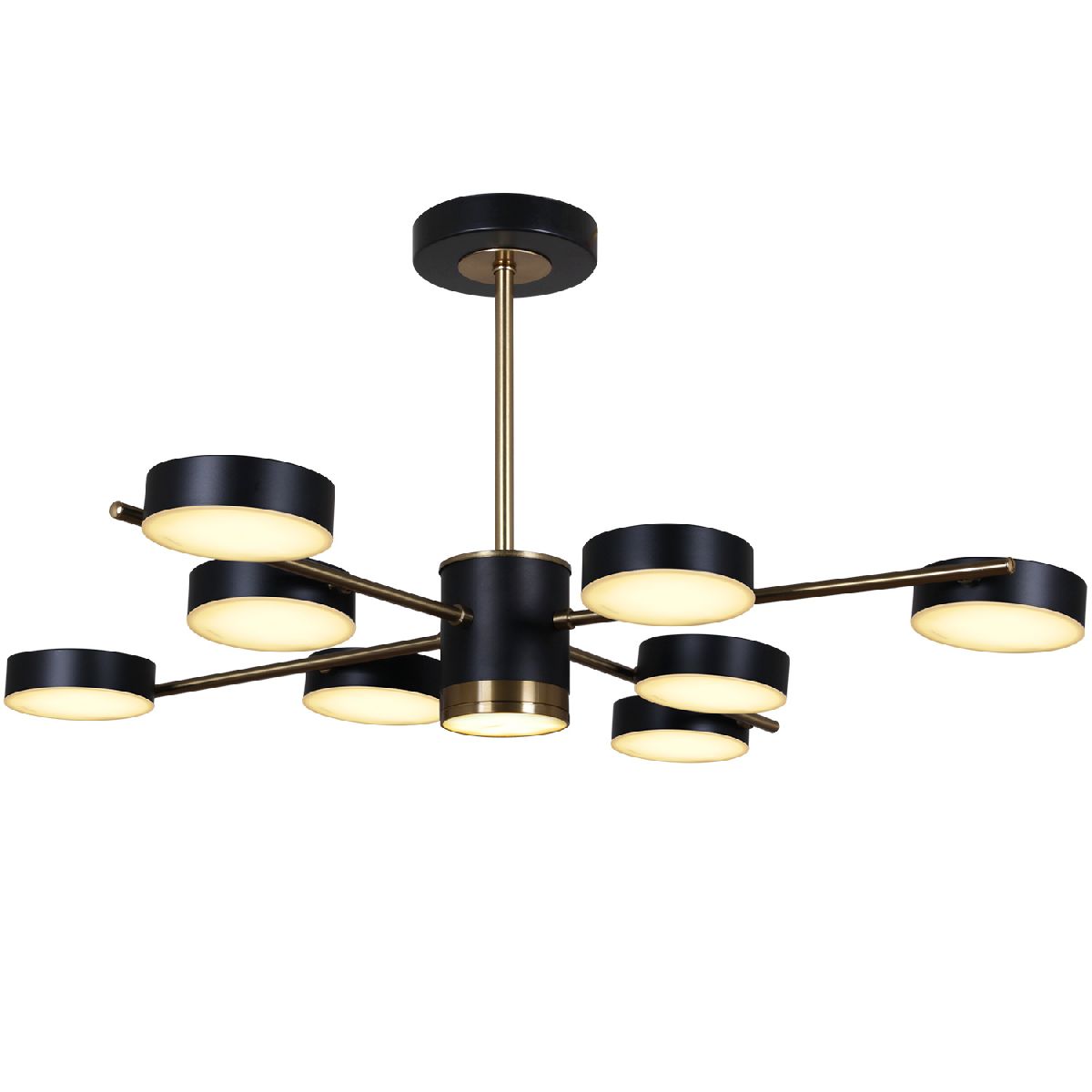 Люстра на штанге Reluce 06369-0.3-08 COP+BK