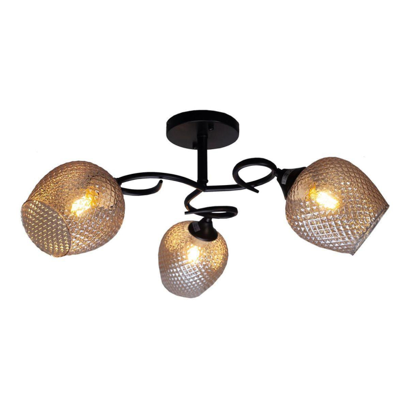 Люстра на штанге IMEX MD.3476-3-S BK