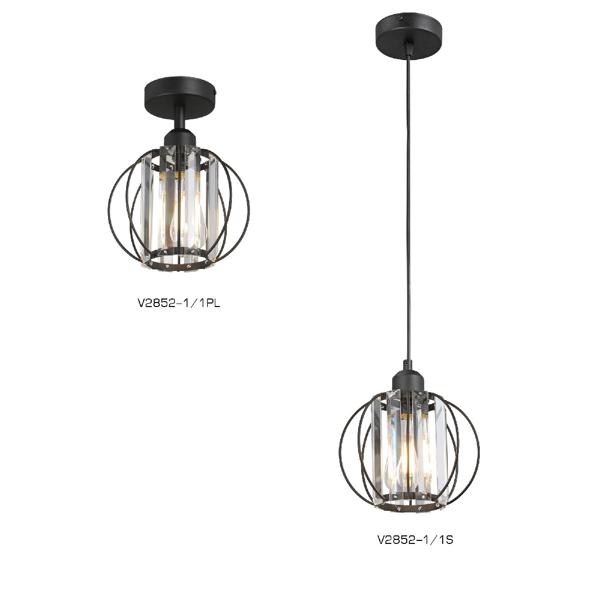 Подвесной светильник Vitaluce V2852-1/1S