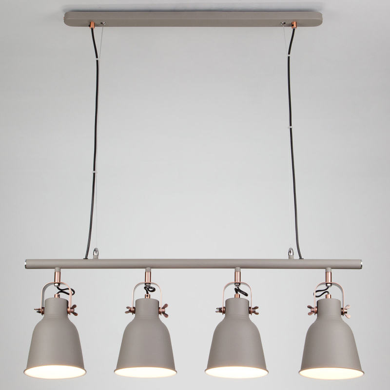 Подвесной светильник Eurosvet Projector 50083/4 серый