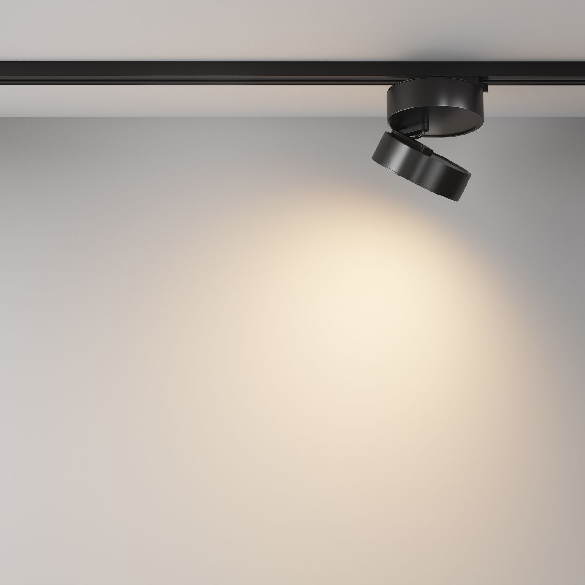 Трековый светодиодный светильник Maytoni Track TR007-1-18W3K-B