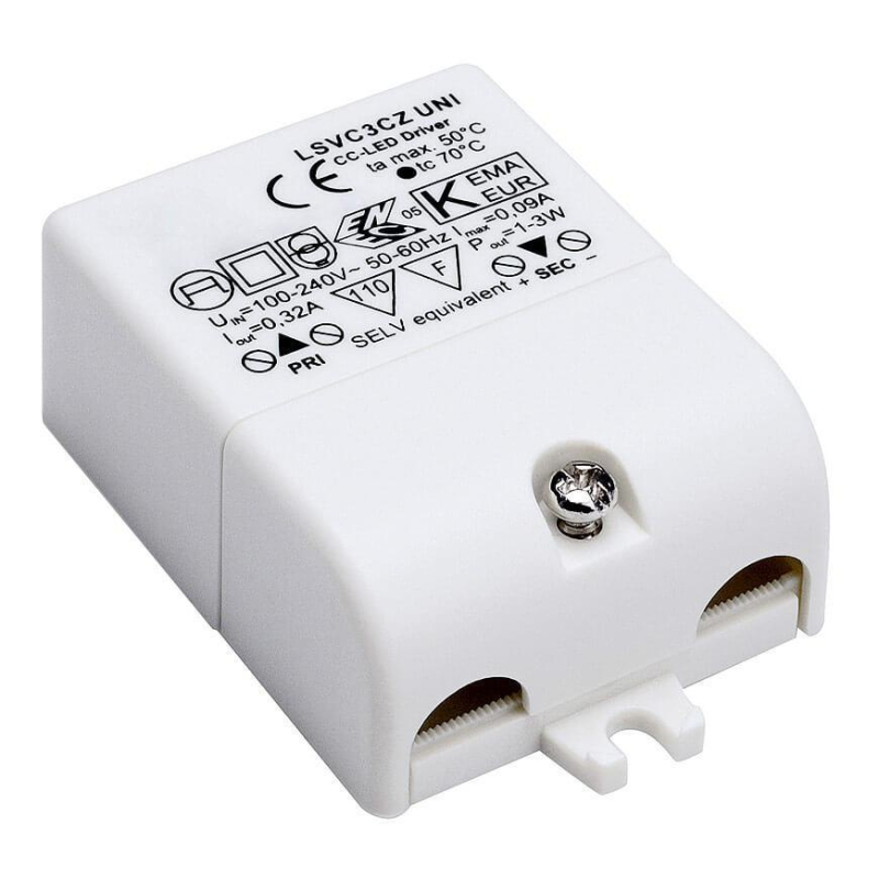 Драйвер SLV 1-3W IP20 0,32A 464108