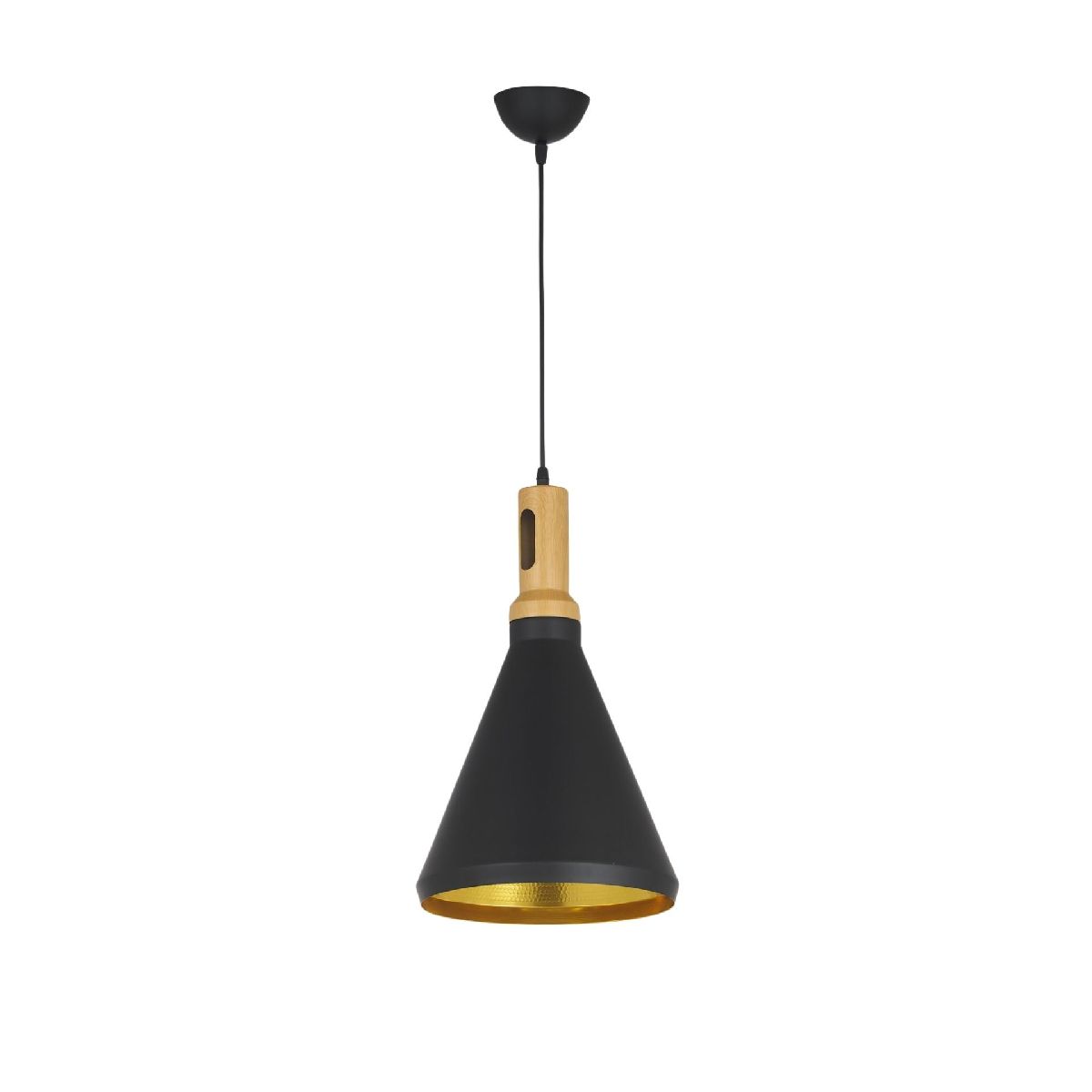 Подвесной светильник Lumina Deco Loffia LDP 7867 BK+GD