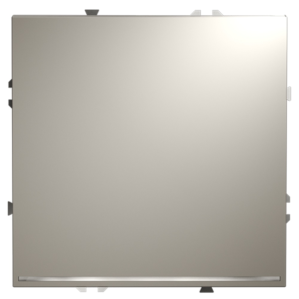 Проходной переключатель одноклавишный с подсветкой Voltum S70 VLS010403 (кашемир)