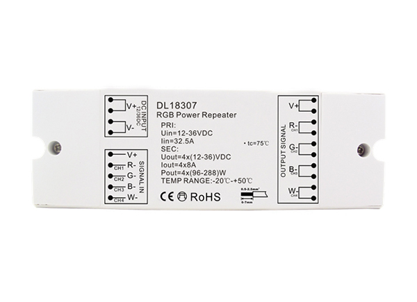 Репитер для увеличения расстояния сетевого соединения Donolux DL18307/RGB Power Repeater