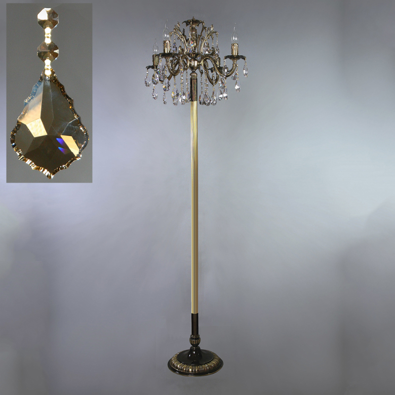 Торшер AMBIENTE 2118F/4 PB Honey Leaf