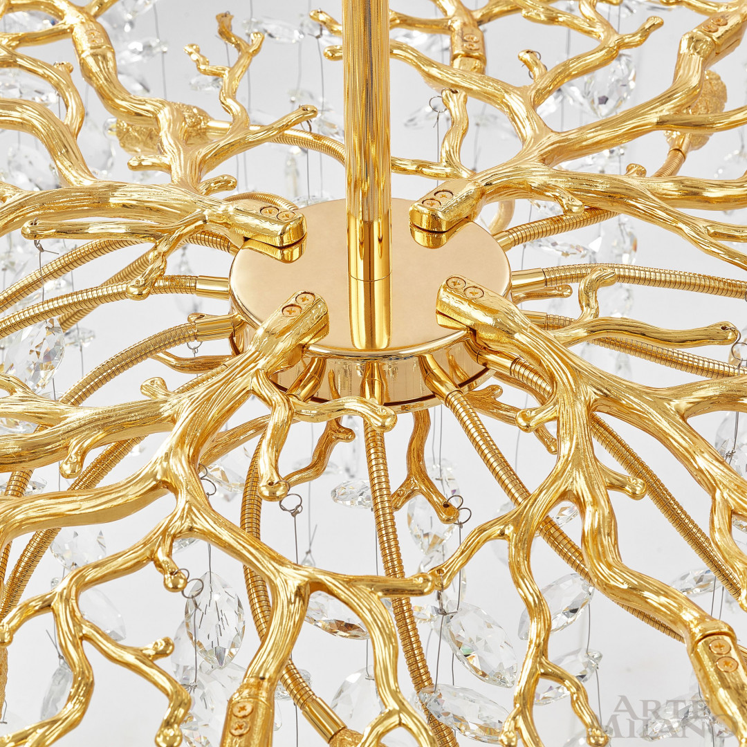 Люстра на штанге Arte Milano Milan 236901/D1000/14/B Gd