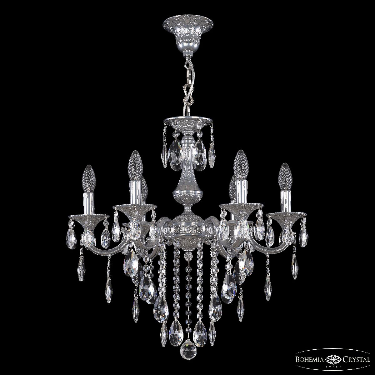 Подвесная люстра Bohemia Ivele Crystal 72101/6/175 B CG