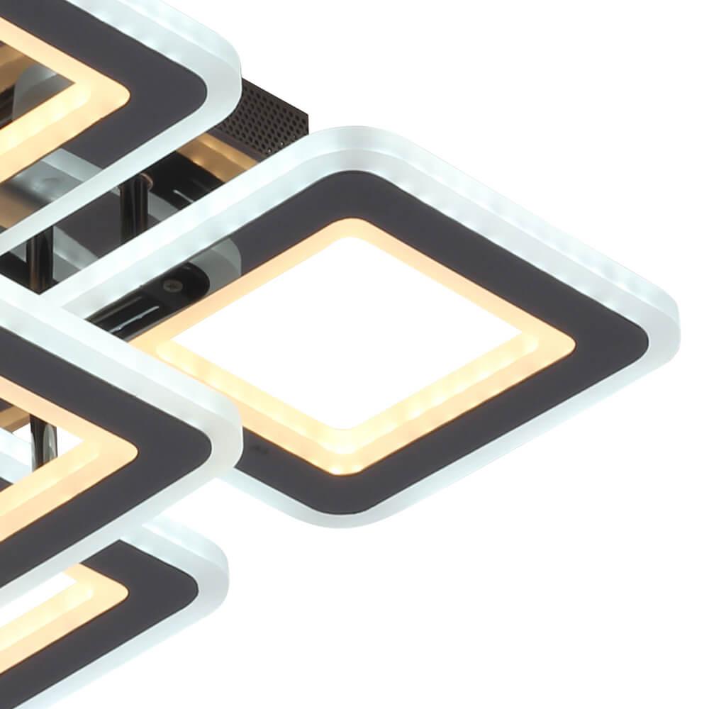 Потолочная светодиодная люстра Seven Fires Loretta SF7011/5CS-BKCR